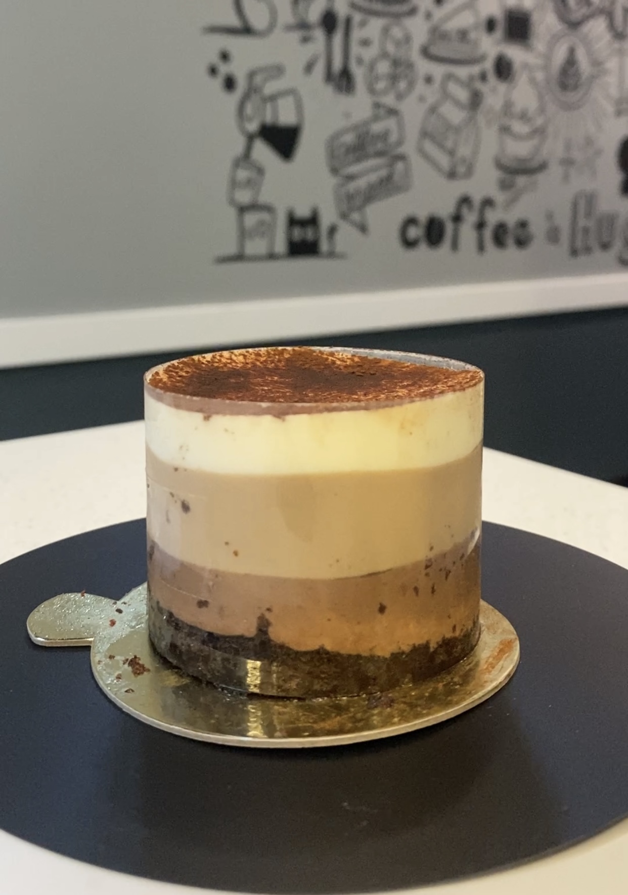 Triple Chocolate at Infinity Cafe Surrey BC - Decadent chocolate dessert with three layers of rich chocolate goodness
